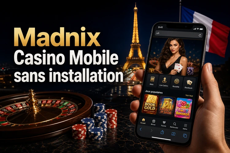 Madnix Casino Mobile sans installation