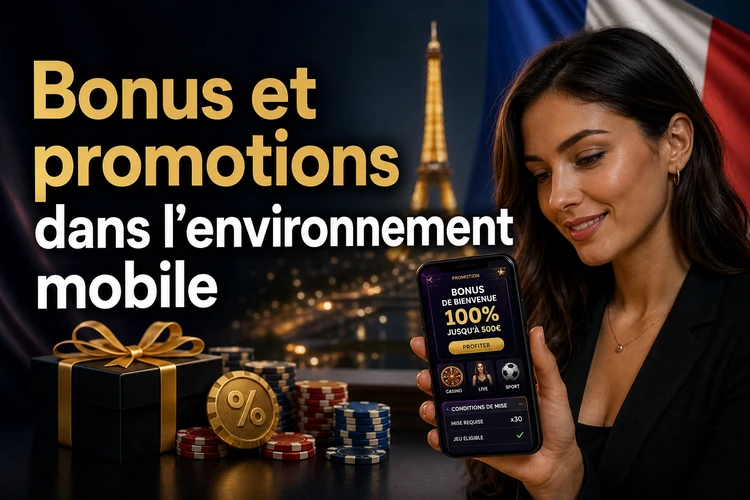 Bonus et promotions dans l'environnement mobile