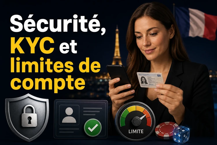 Sécurité, KYC et limites de compte