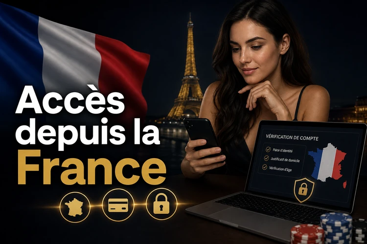 Madnix casino en ligne: accès depuis la France